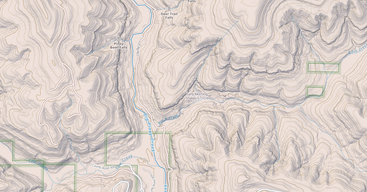 Map preview of Early Morning Shakes