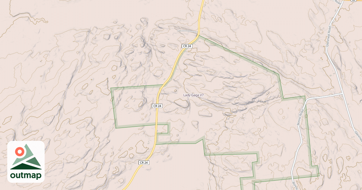 Map of Lady Gaga