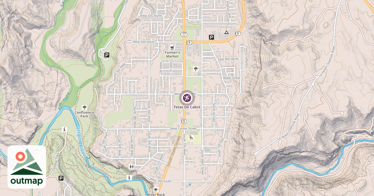 Map of Tetas De Cabre