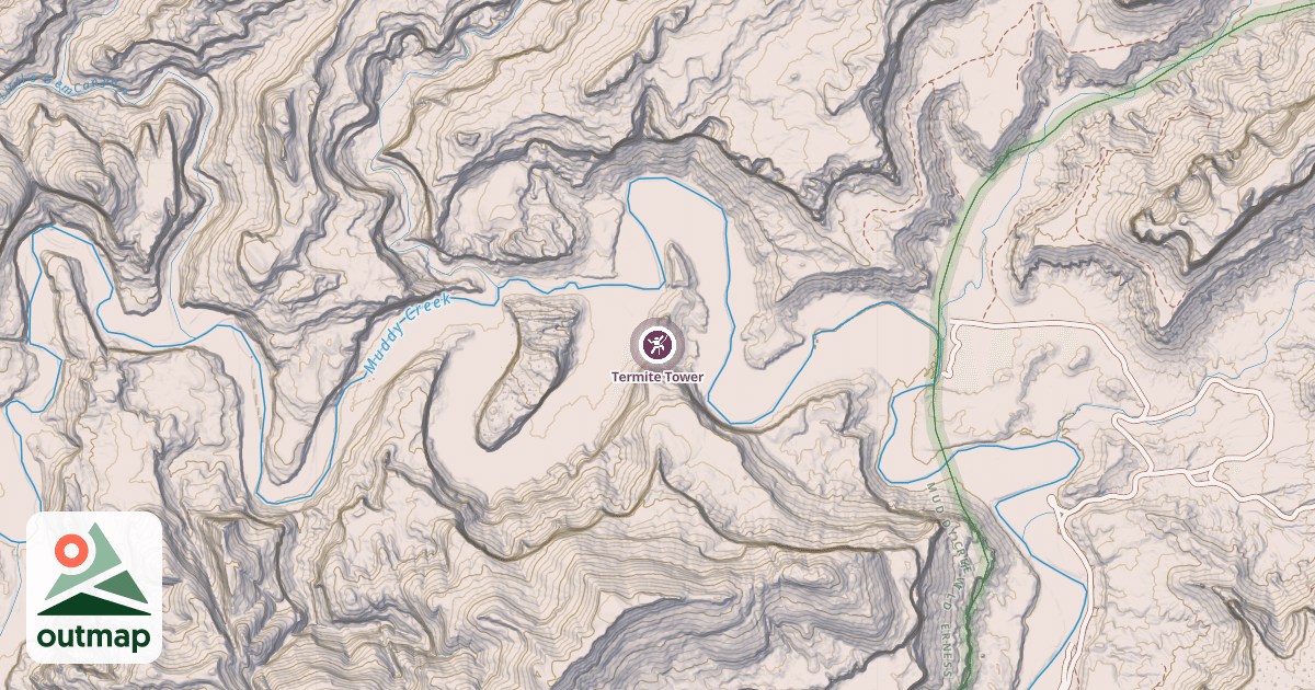 Map of Termite Tower