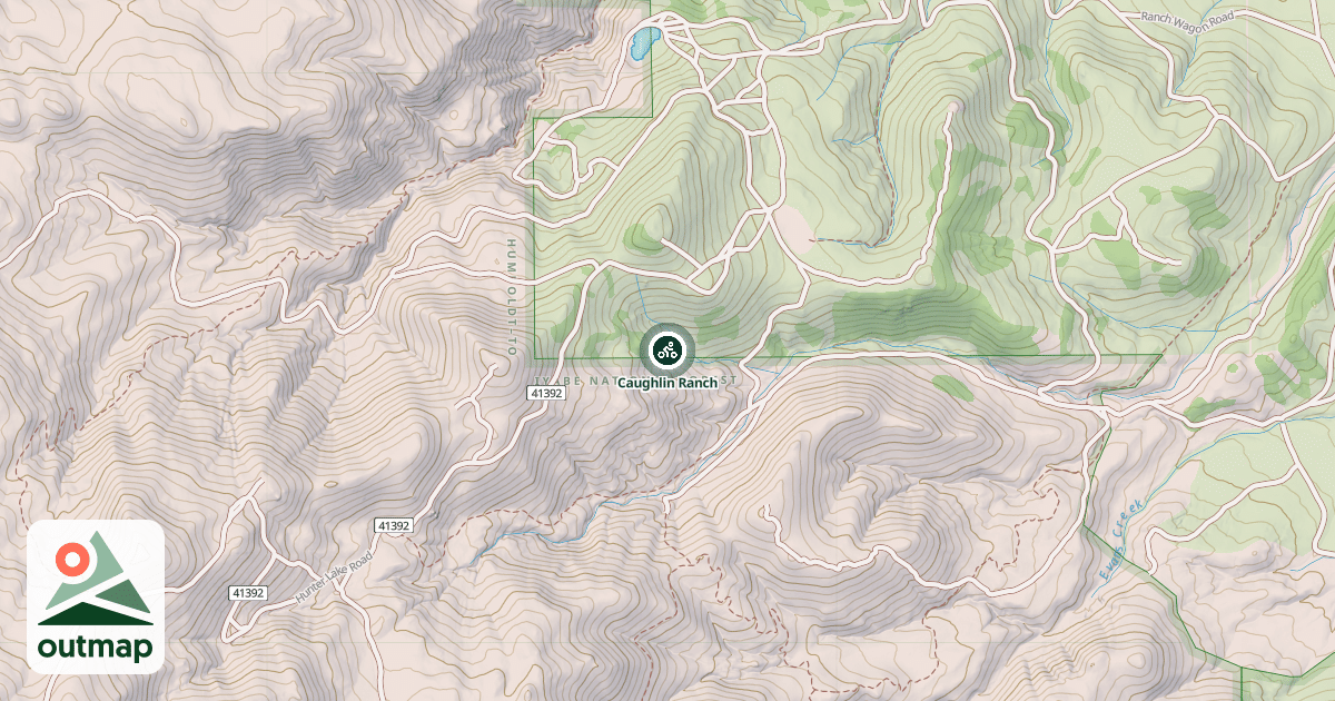 Map of Caughlin Ranch