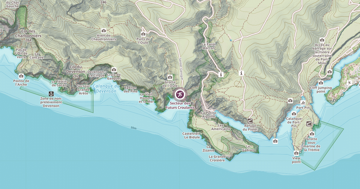 Map preview of Secteur des Futurs Croulants