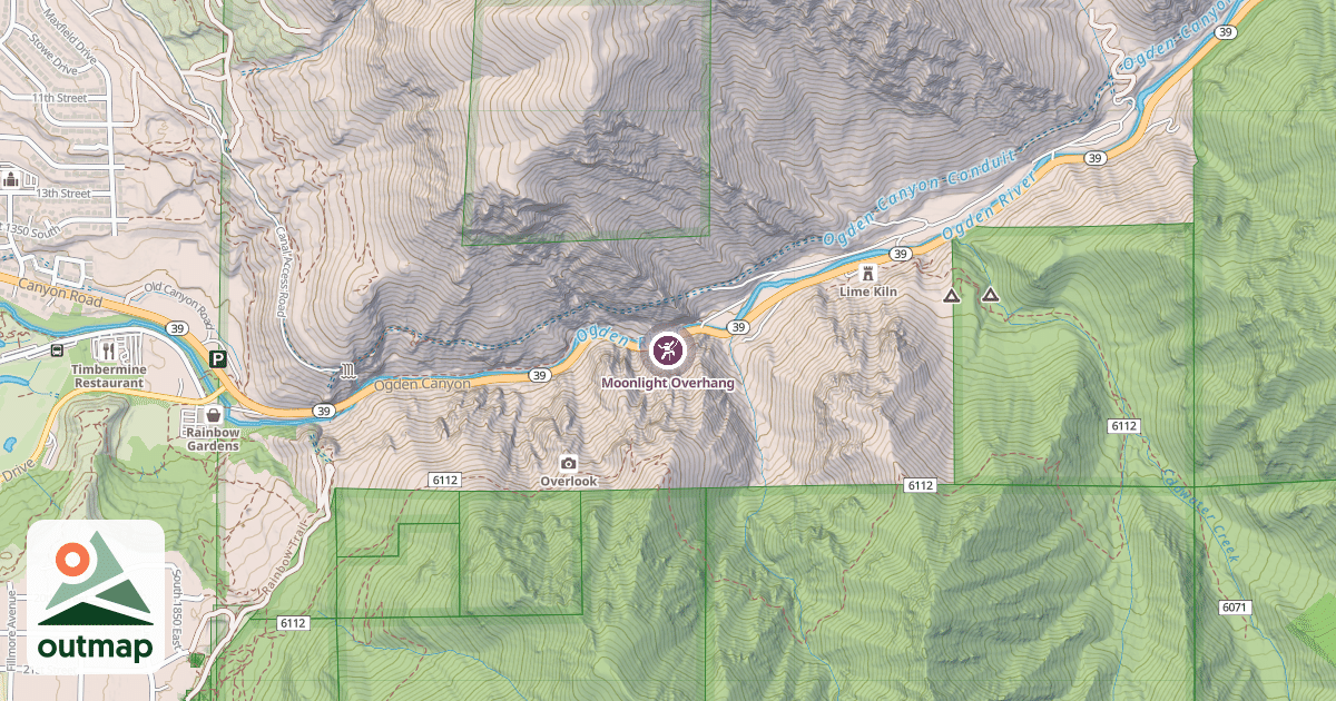 Map of Moonlight Overhang