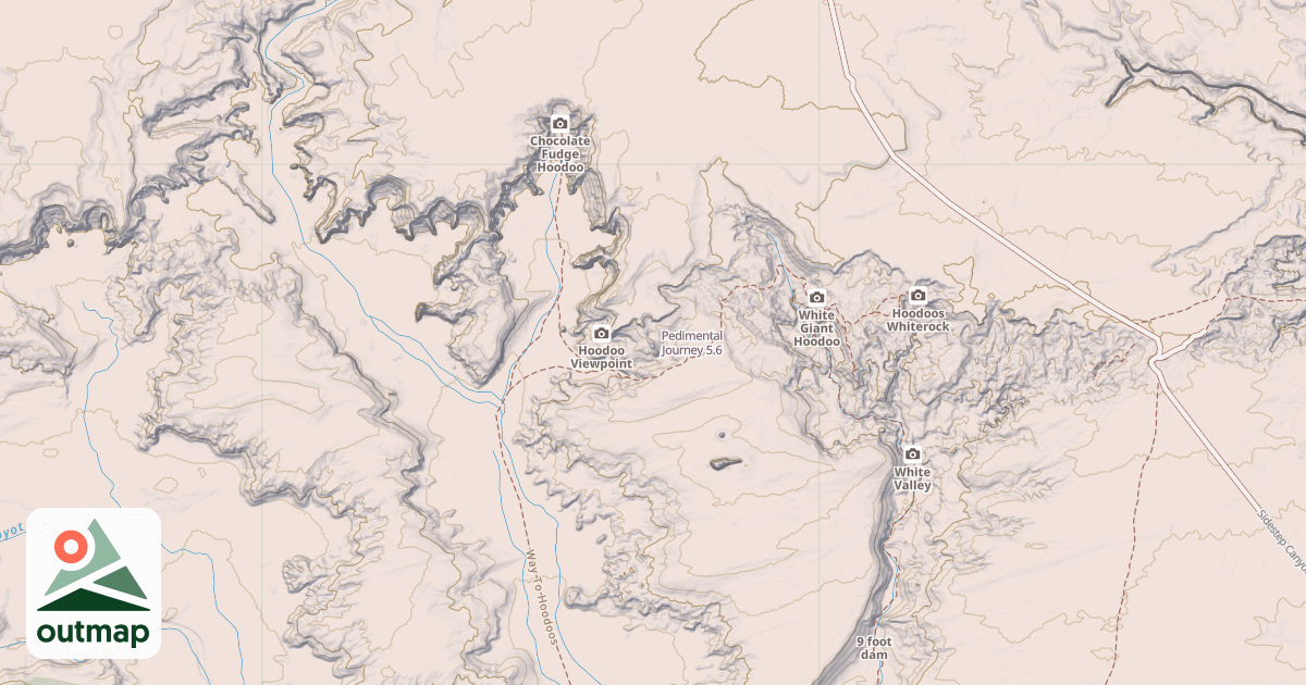 Map of Pedimental Journey
