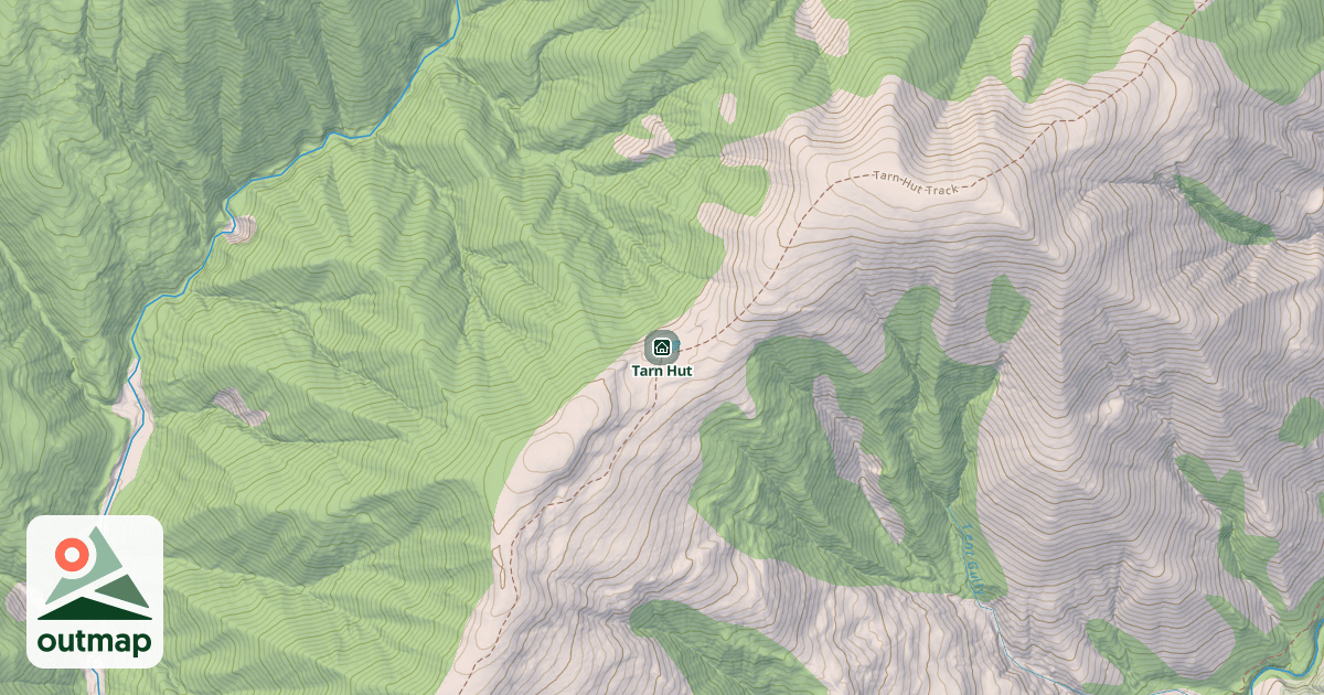 Map of Tarn Hut