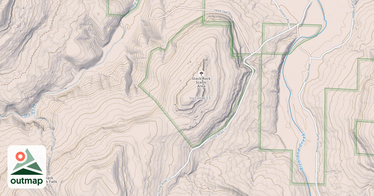 Map of Icy Corner