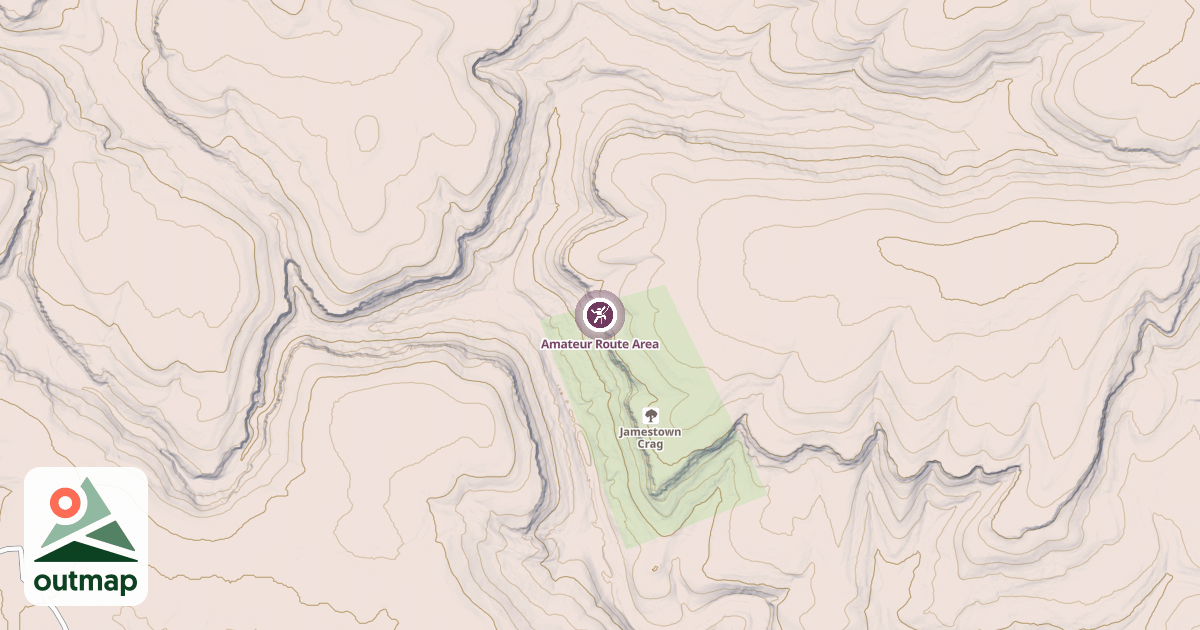 Map of Amateur Route Area