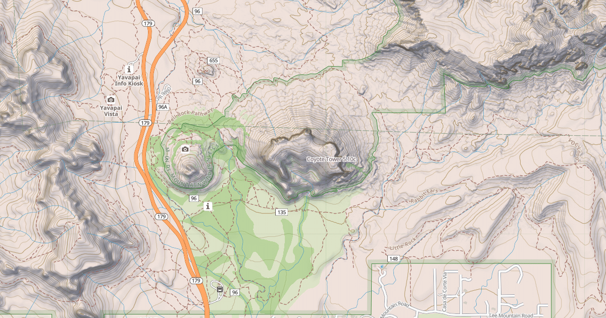 Map preview of Coyote Tower