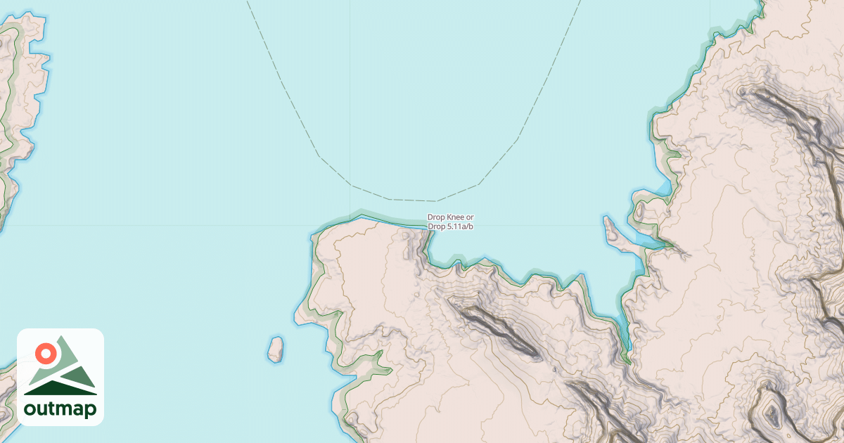 Map of Drop Knee or Drop