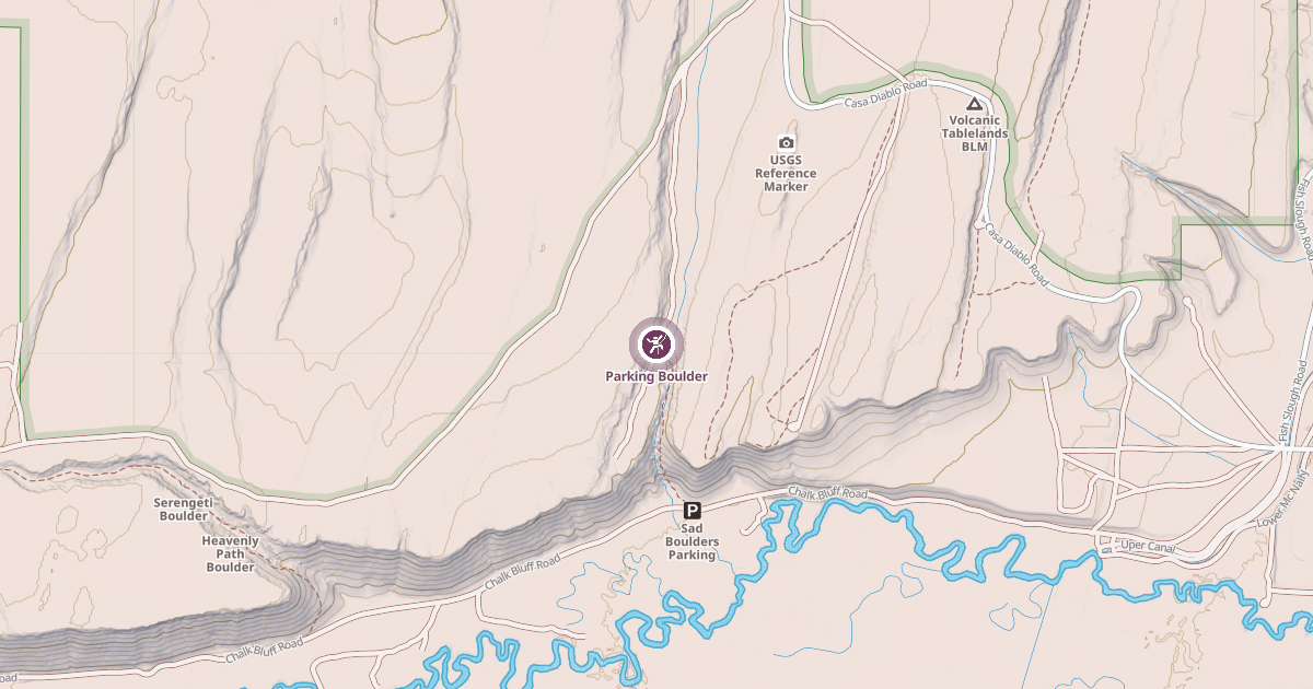 Map preview of Parking Boulder