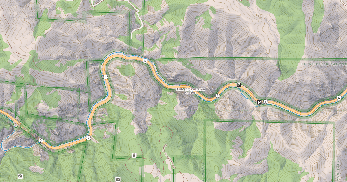 Map preview of Bush Administration