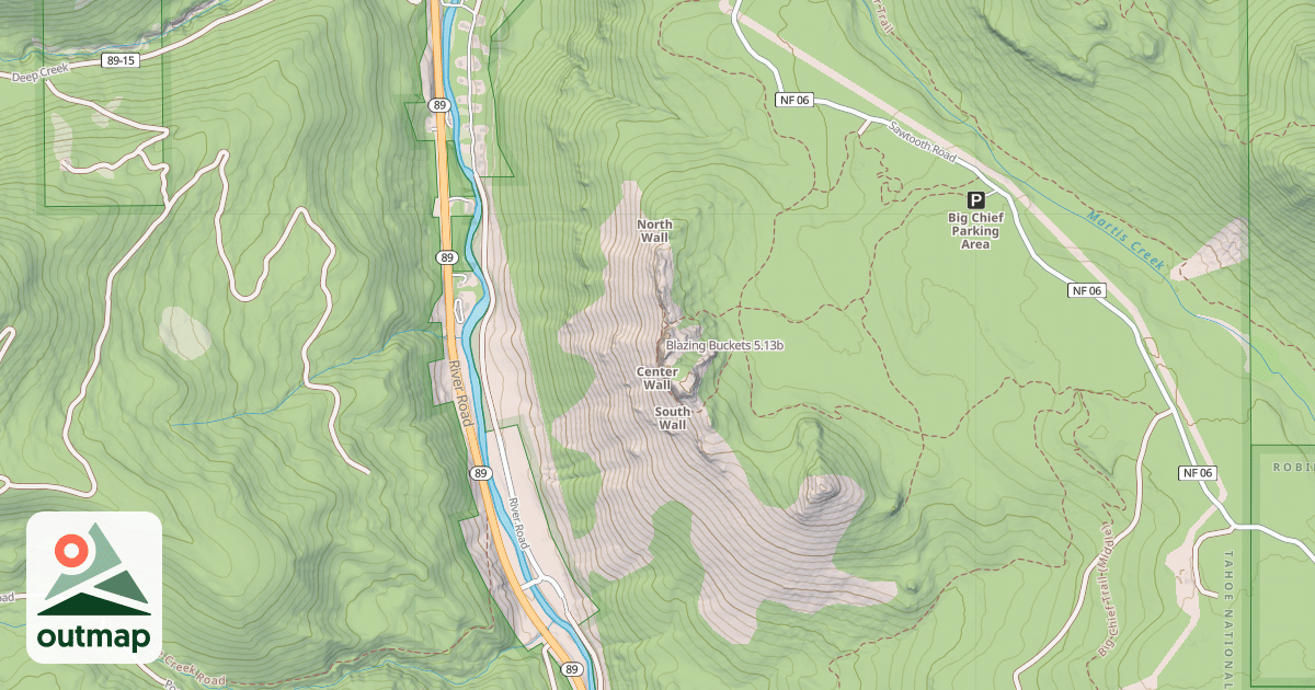 Map of Blazing Buckets