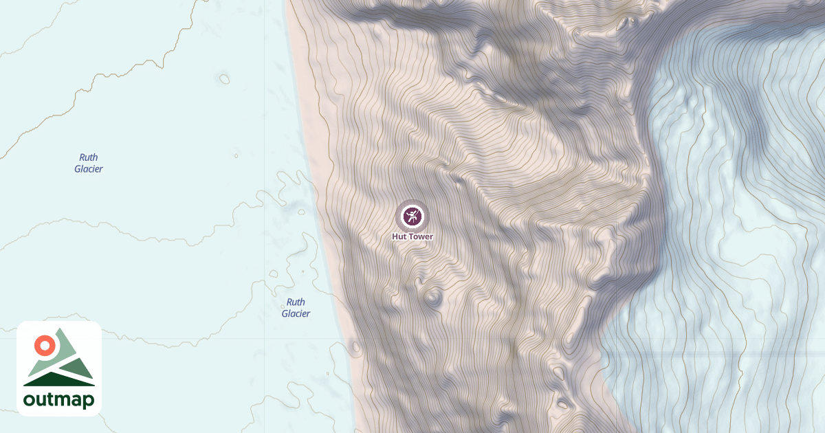 Map of Hut Tower