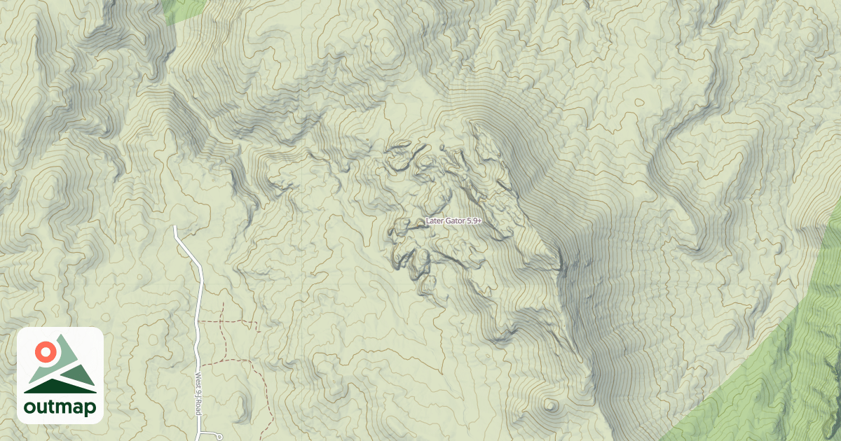 Map of Later Gator