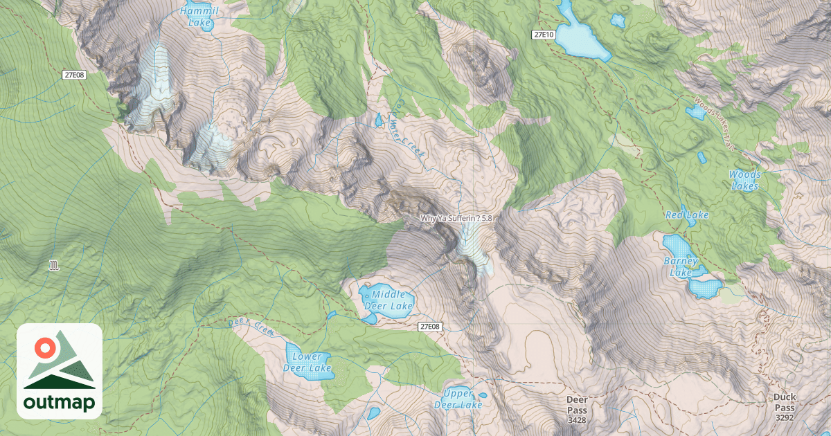 Map of Why Ya Sufferin'?