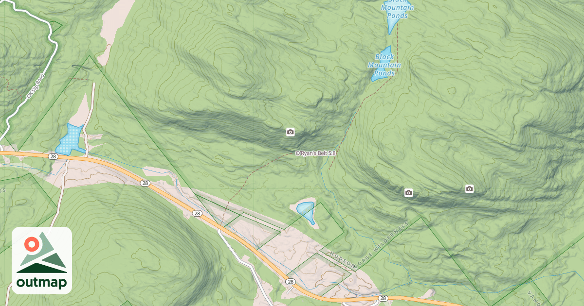 Map of O'Ryan's Belt