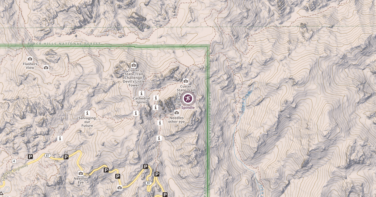Map preview of Spindle