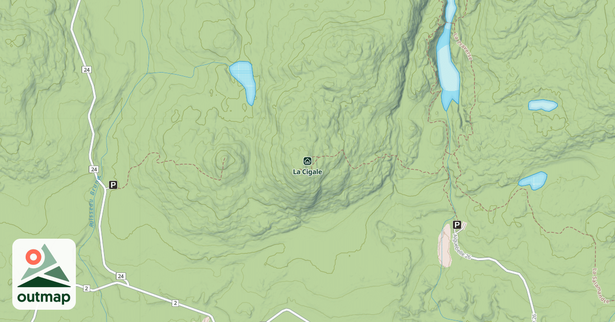 Map of La Cigale