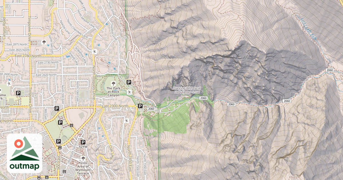 Map of Dancing With Feral Debutantes