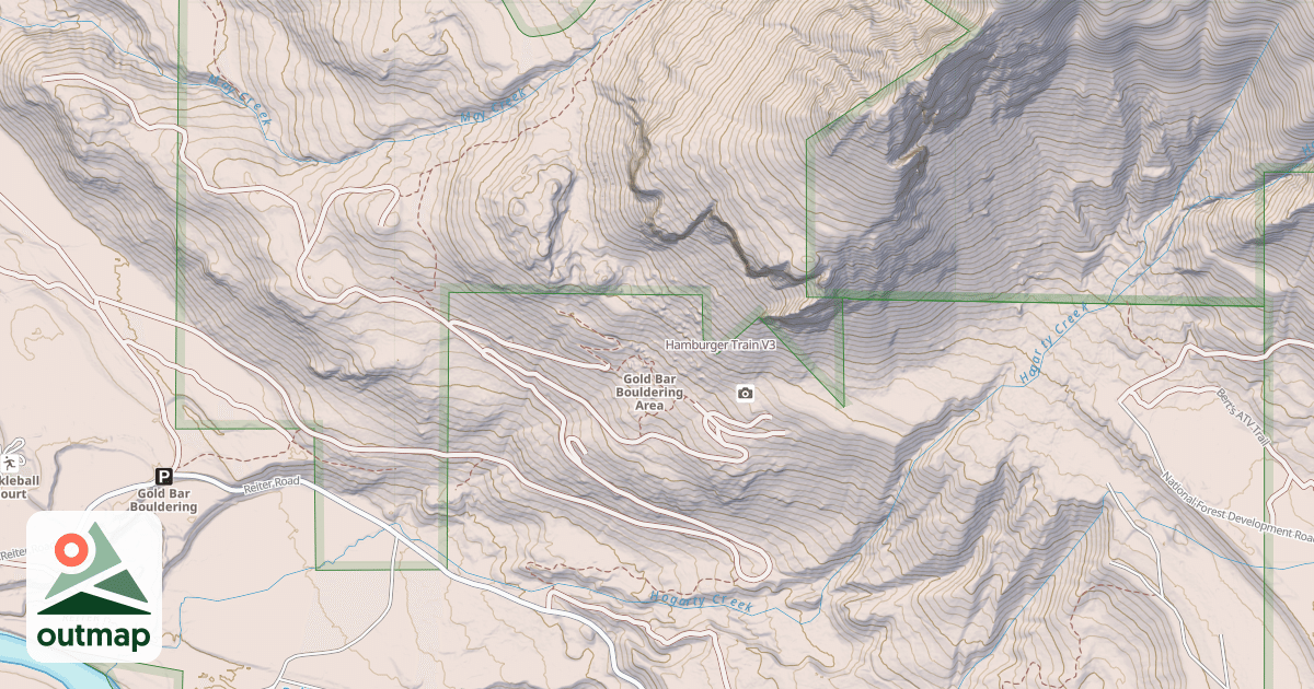 Map of Hamburger Train