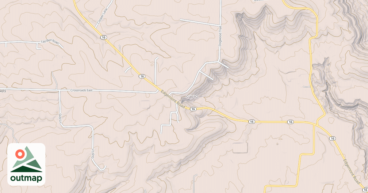 Map of Cujo