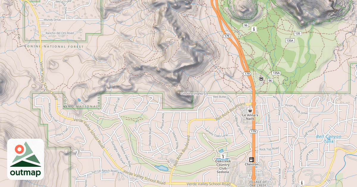 Map of Gillotine (right)