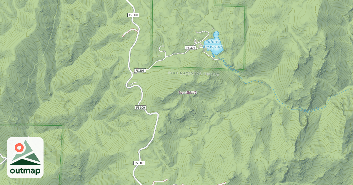 Map of Bear Shit
