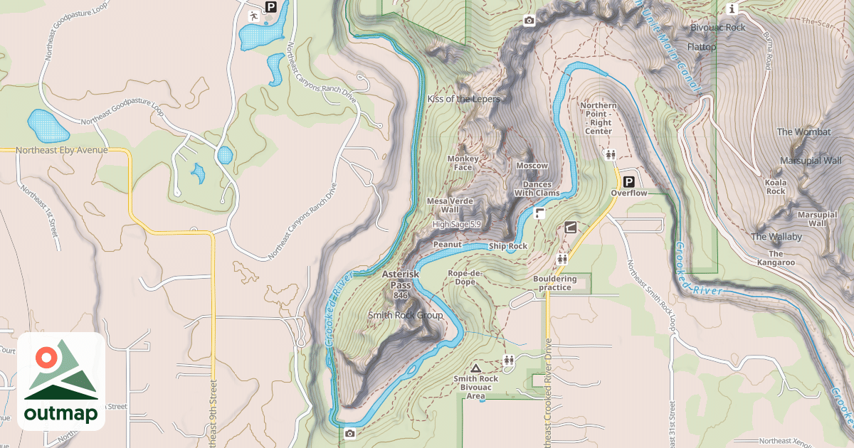 Map of High Sage