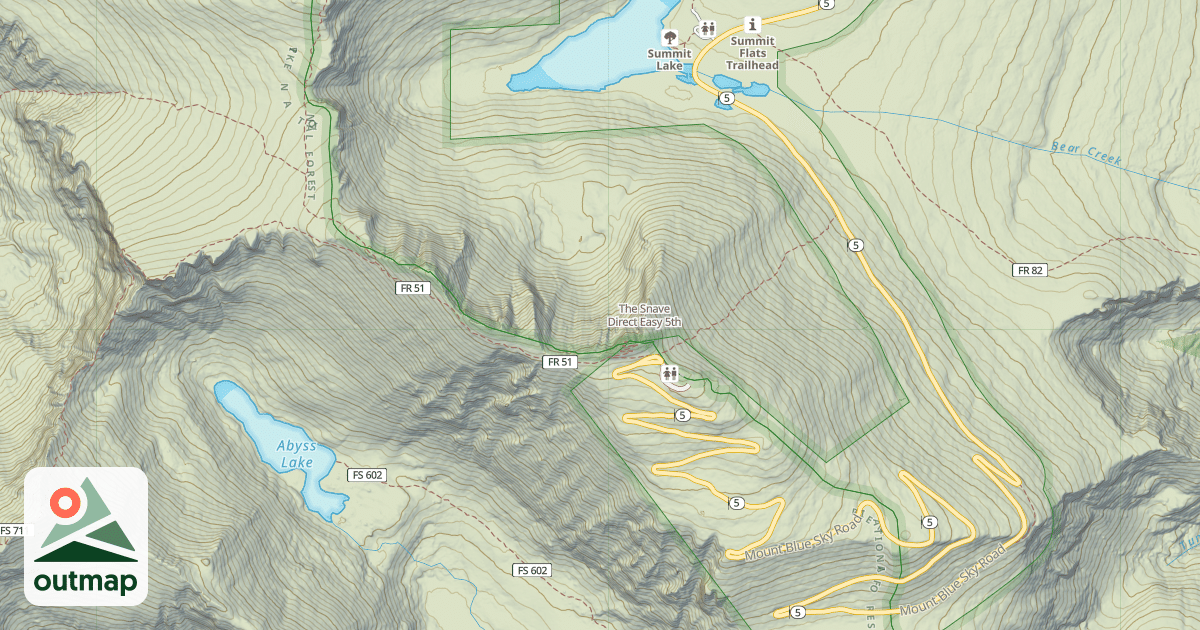 Map of The Snave Direct