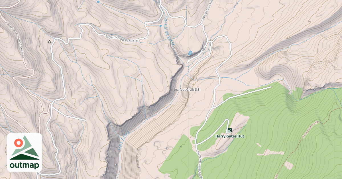 Map of Bearfoot Grylls