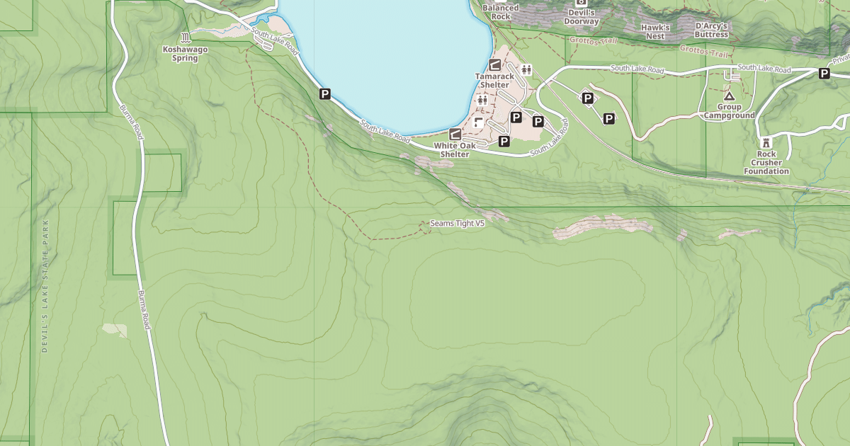 Map preview of Seams Tight