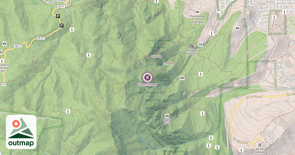 Map of Green Thumb