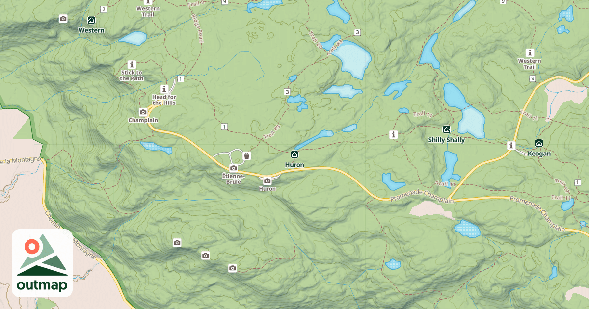 Map of Huron