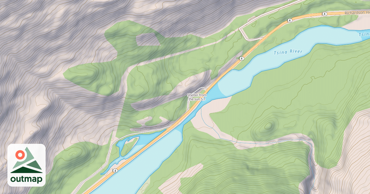 Map of Shelter from the sun