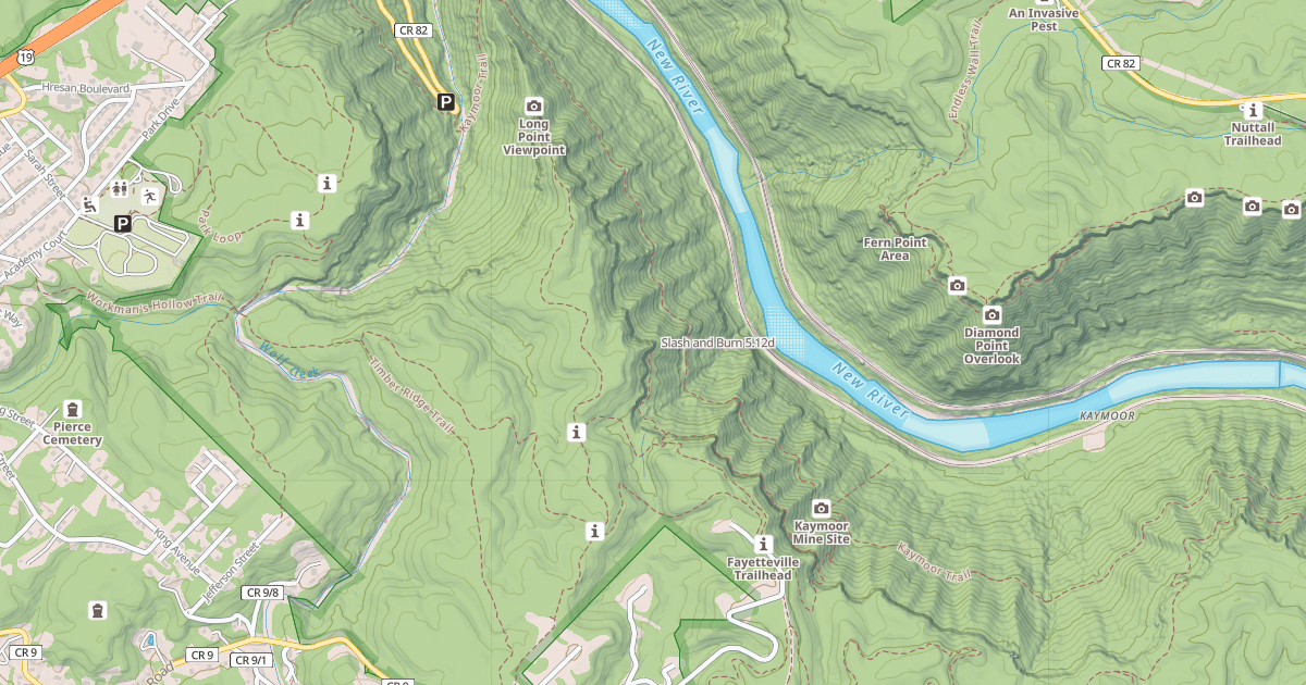 Map preview of Slash and Burn