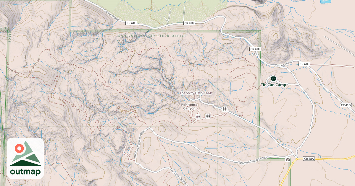 Map of The Shitty Gift