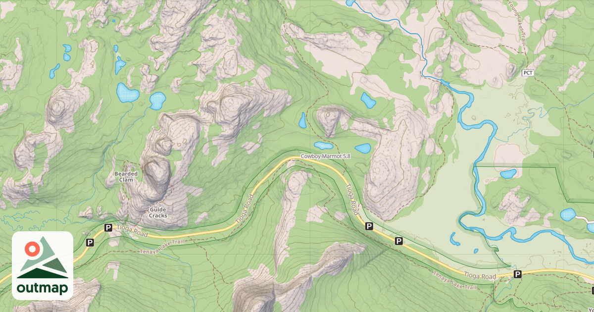 Map of Cowboy Marmot