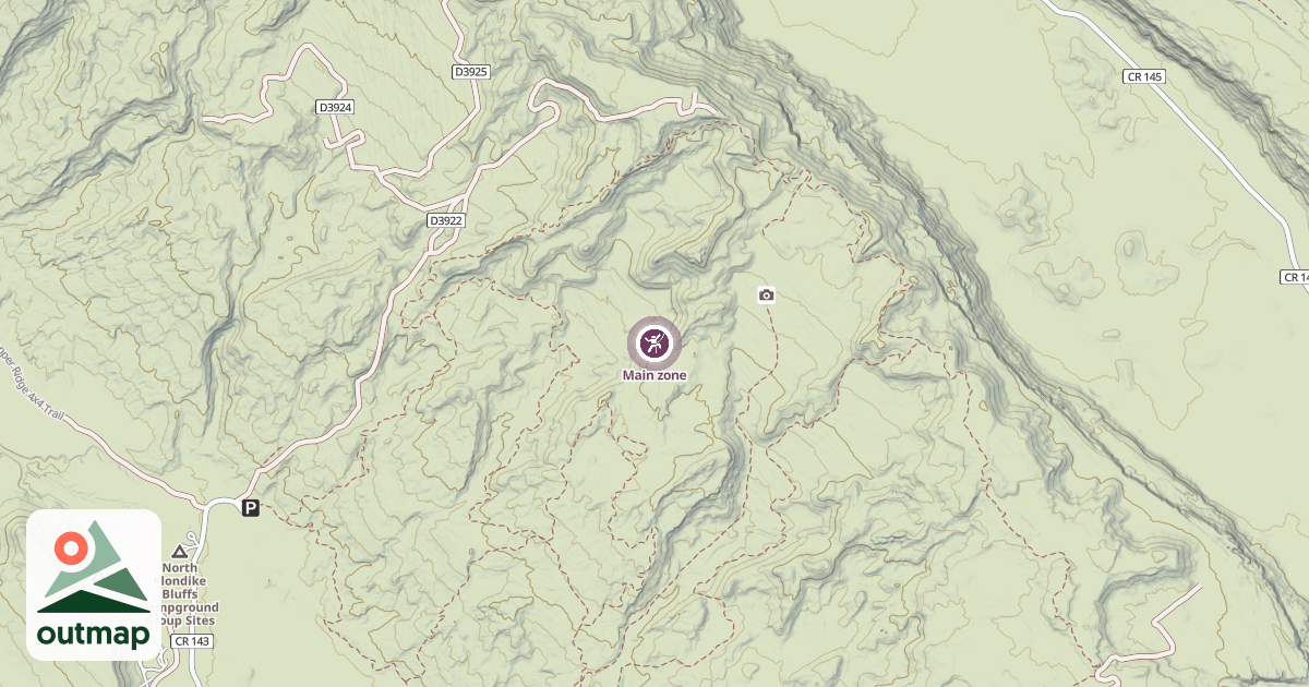 Map of Main zone