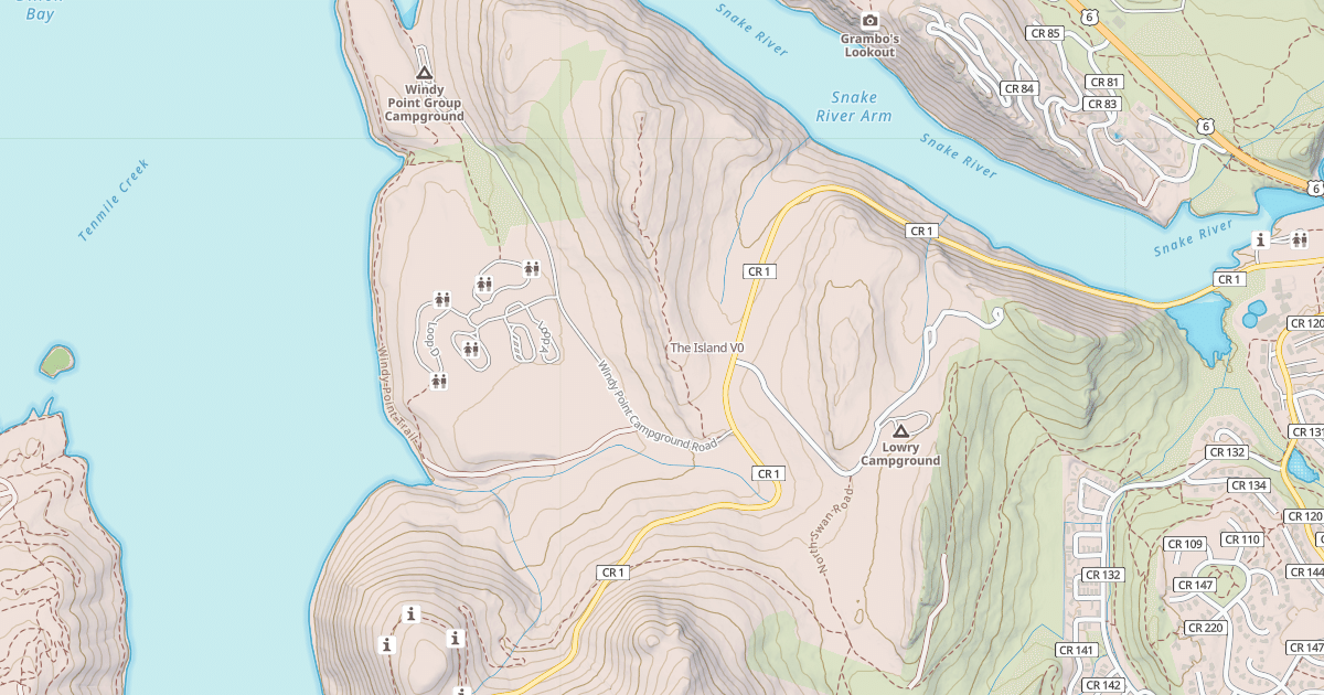 Map preview of The Island