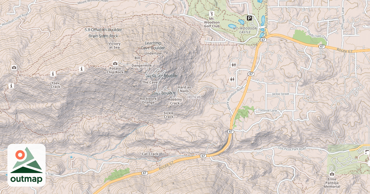 Map of HDTV