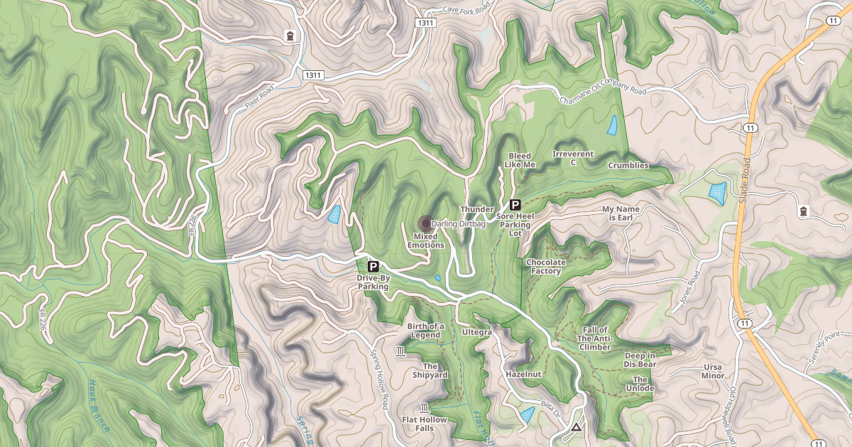 Map preview of Darling Dirtbag