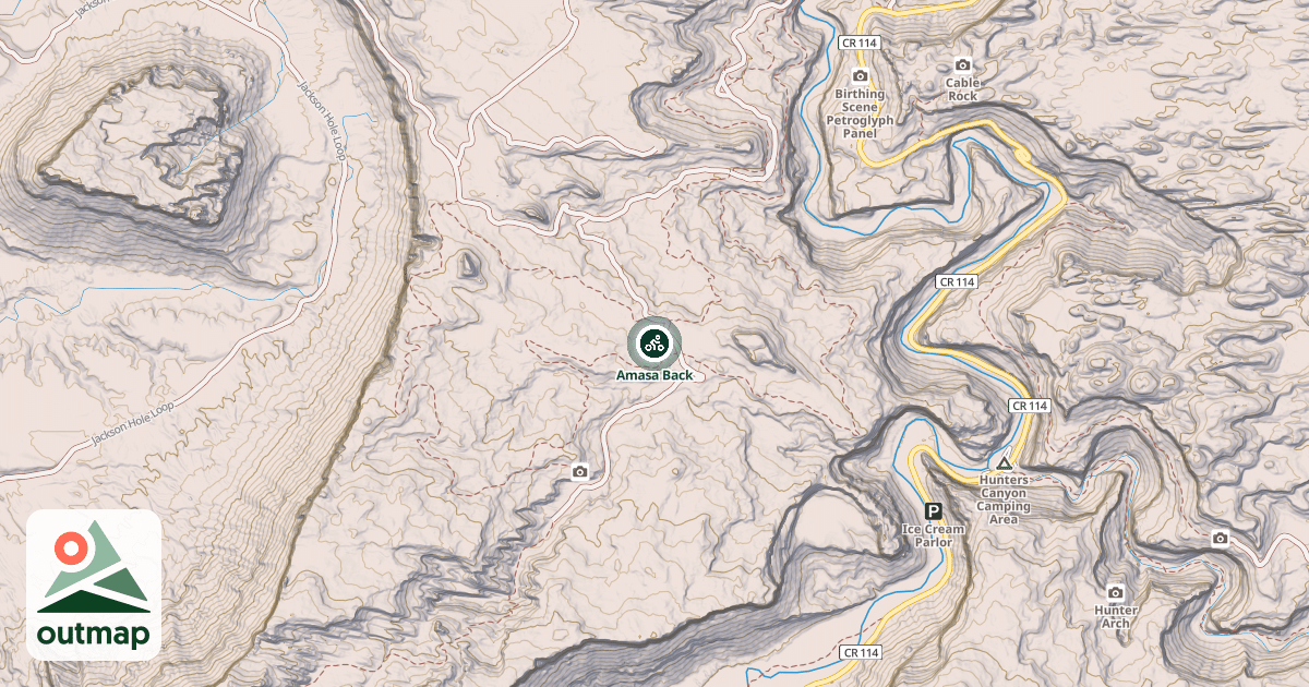 Map of Amasa Back