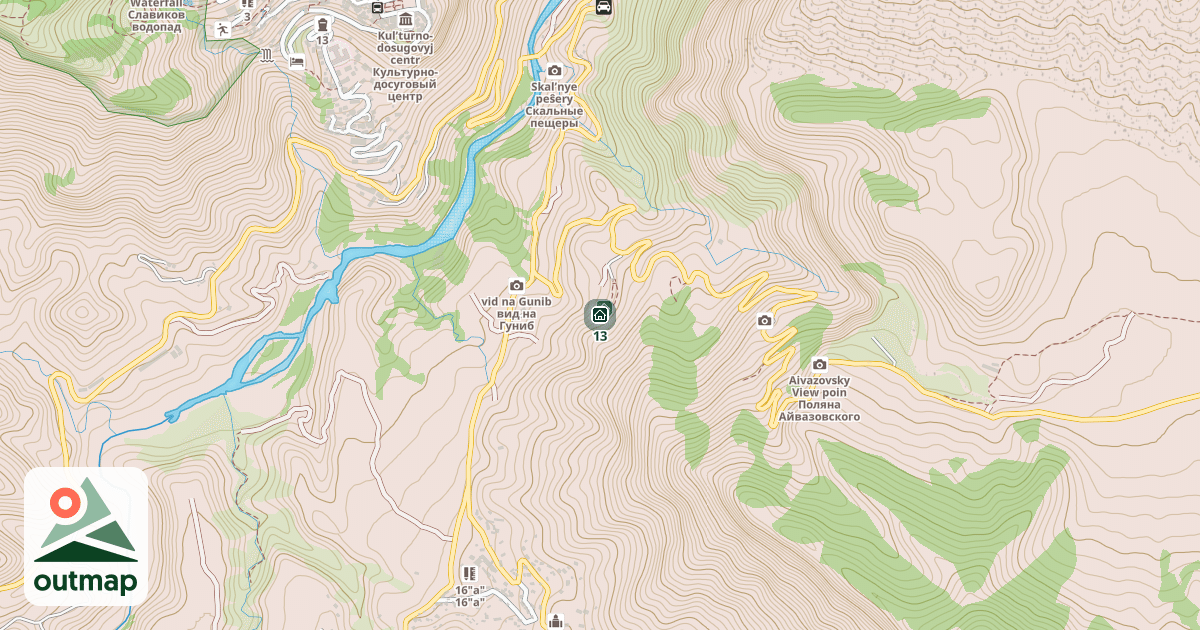Map of 13