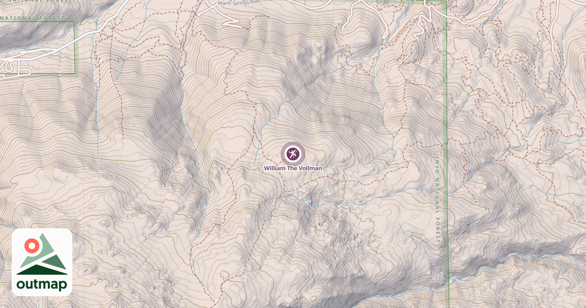 Map of William The Vollman