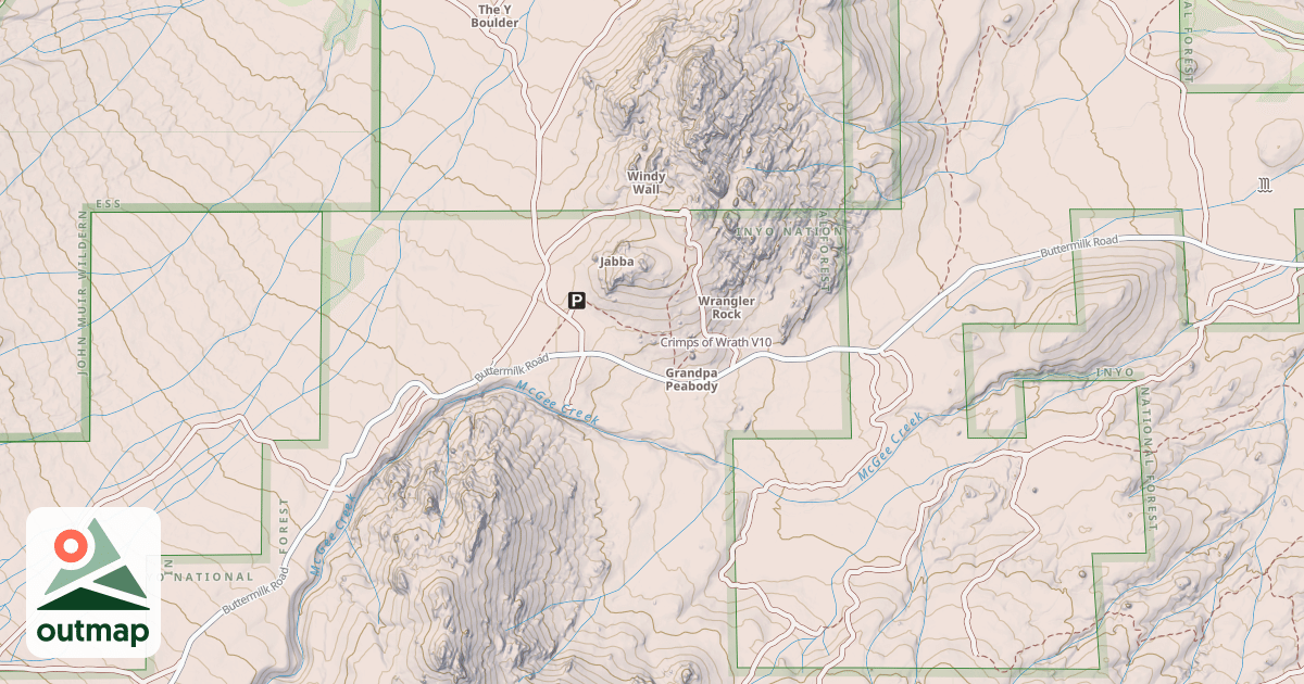 Map of Crimps of Wrath