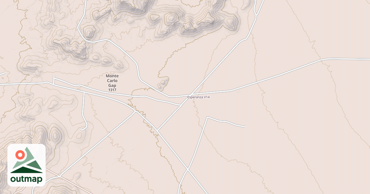 Map of Esperanza