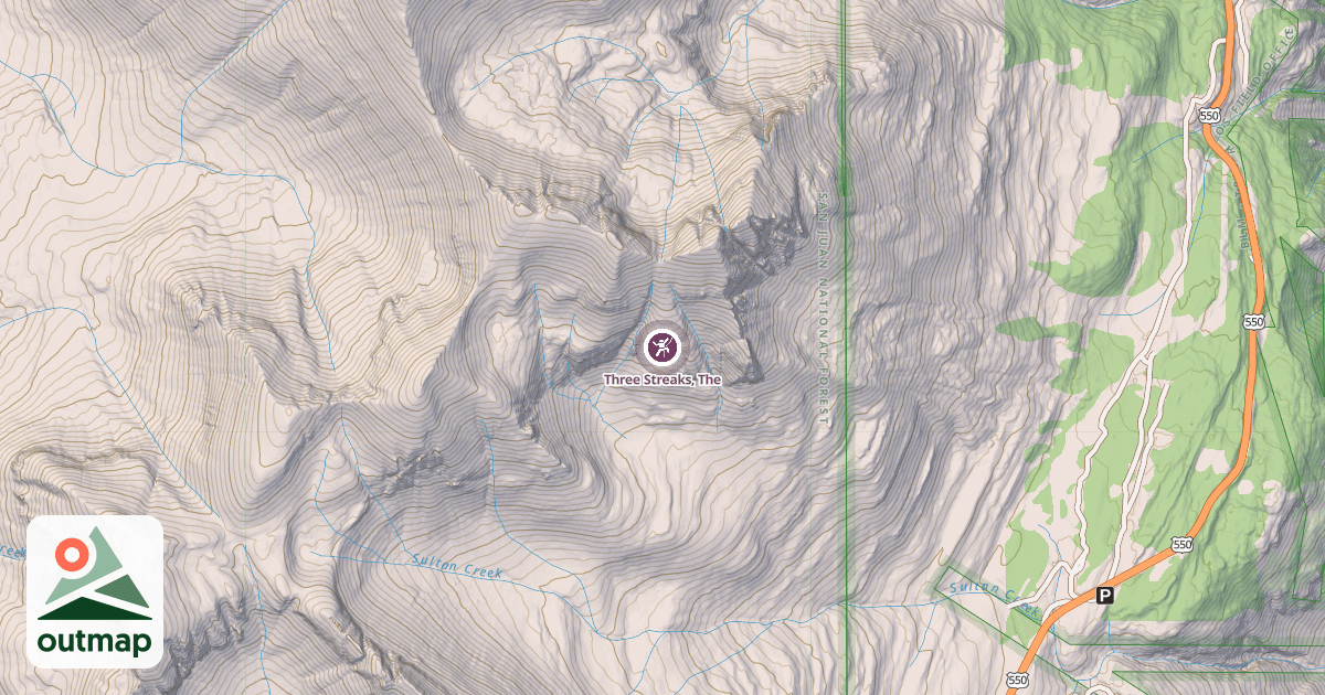 Map of Three Streaks, The