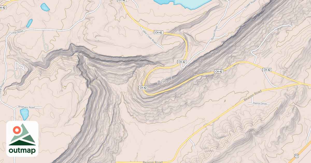 Map of JB 2
