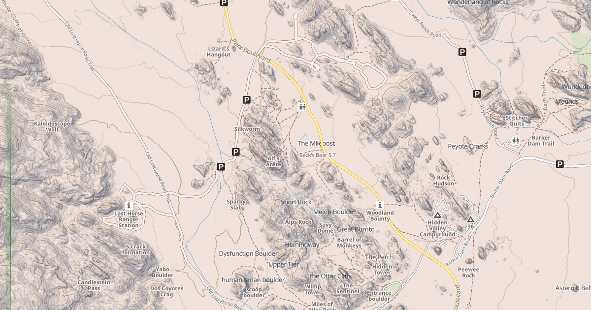 Map preview of Beck's Bear