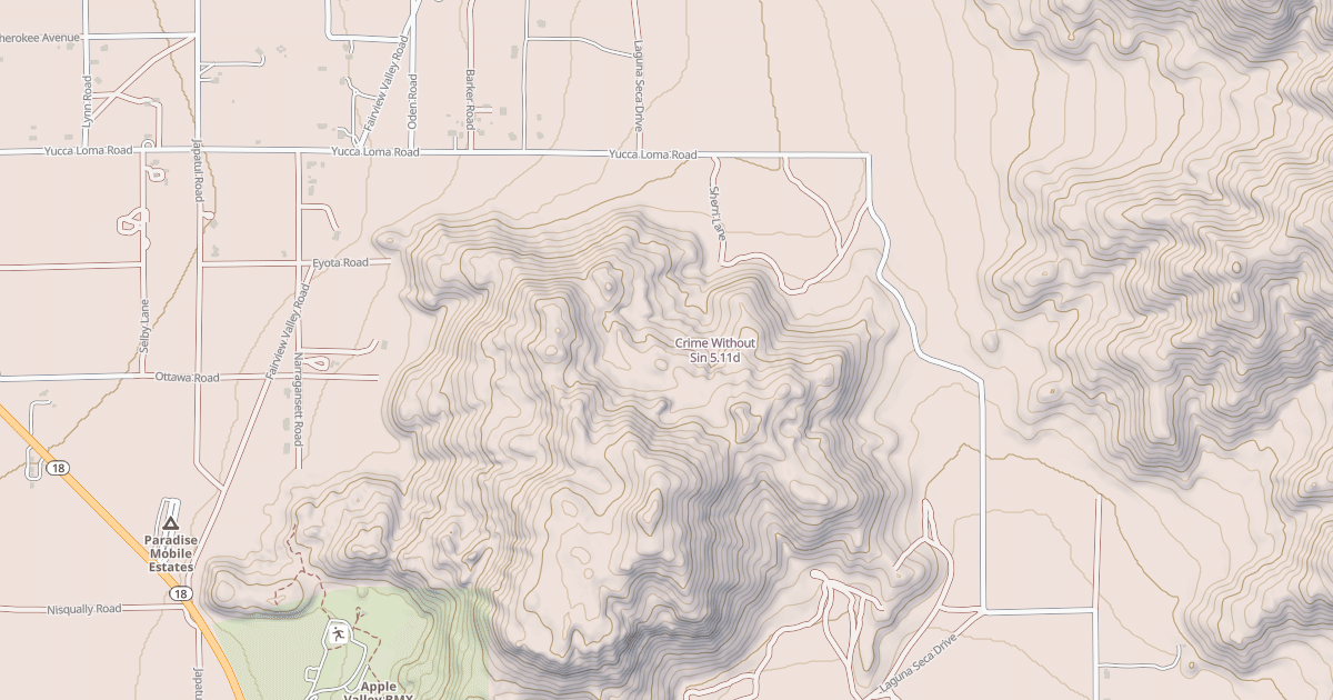 Map preview of Crime Without Sin